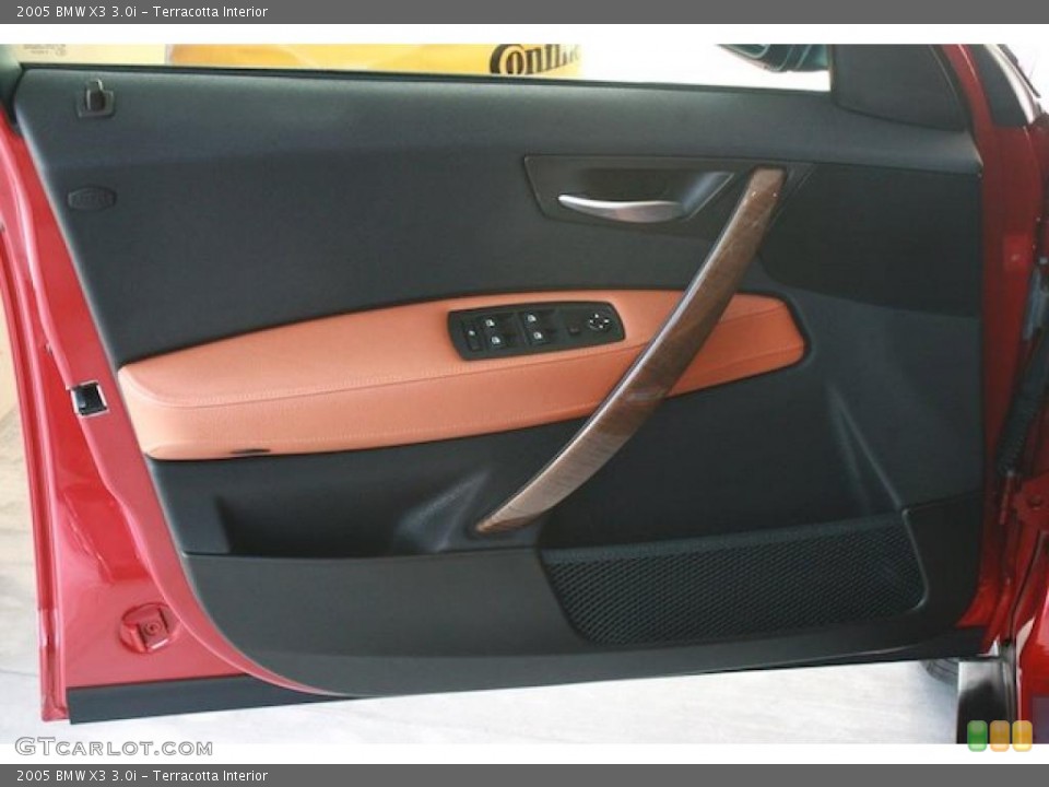Terracotta Interior Door Panel for the 2005 BMW X3 3.0i #44714547