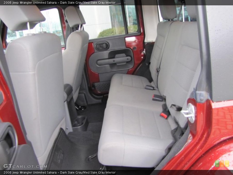 Dark Slate Gray/Med Slate Gray Interior Photo for the 2008 Jeep Wrangler Unlimited Sahara #44715243