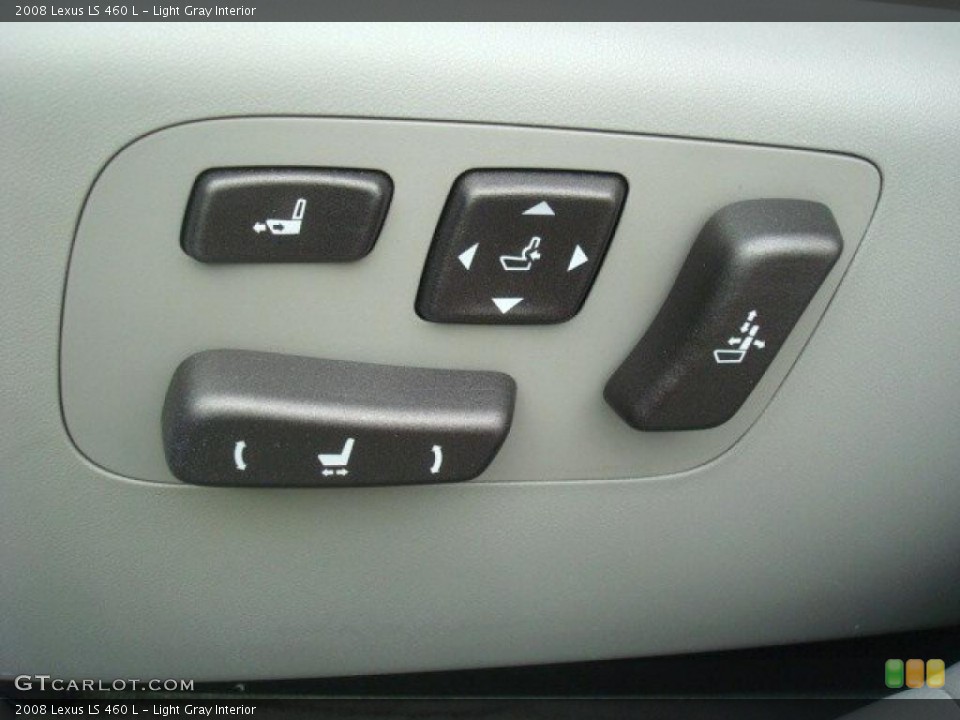 Light Gray Interior Controls for the 2008 Lexus LS 460 L #44716967