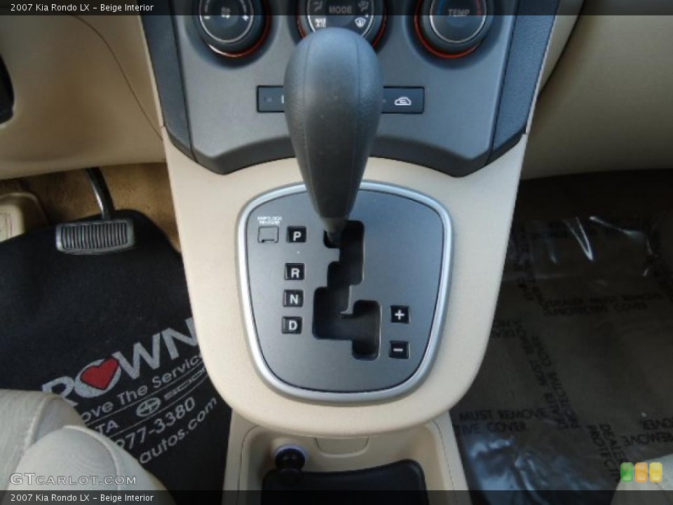 Beige Interior Transmission for the 2007 Kia Rondo LX #44719059