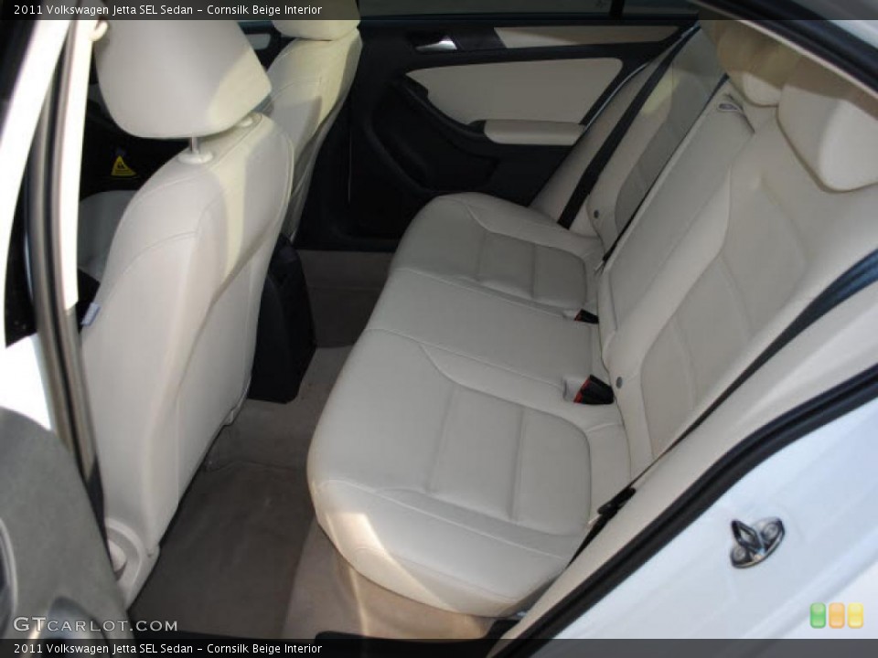 Cornsilk Beige Interior Photo for the 2011 Volkswagen Jetta SEL Sedan #44722558