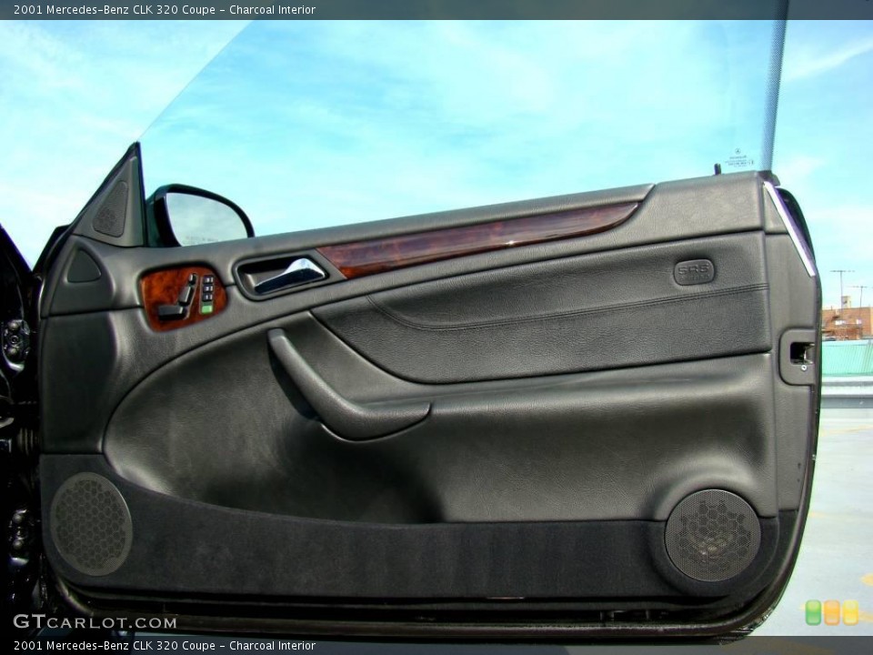 Charcoal Interior Door Panel for the 2001 Mercedes-Benz CLK 320 Coupe #44724700