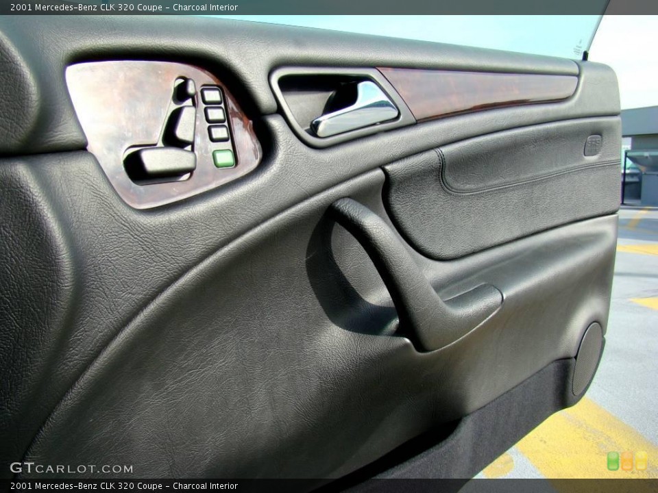 Charcoal Interior Door Panel for the 2001 Mercedes-Benz CLK 320 Coupe #44724712