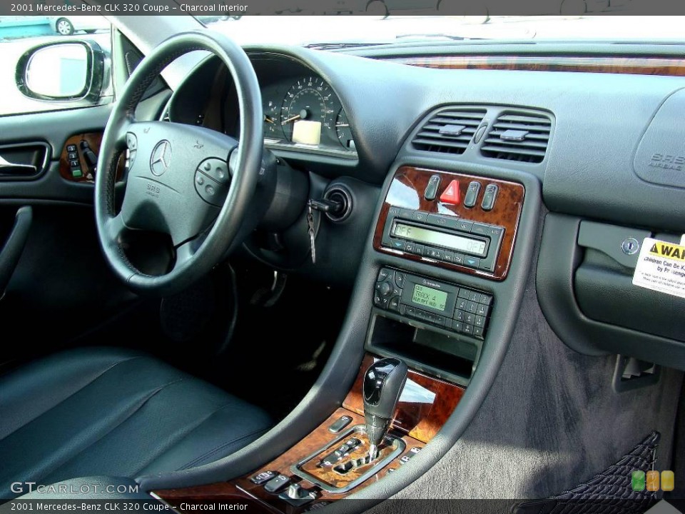 Charcoal Interior Dashboard for the 2001 Mercedes-Benz CLK 320 Coupe #44724748
