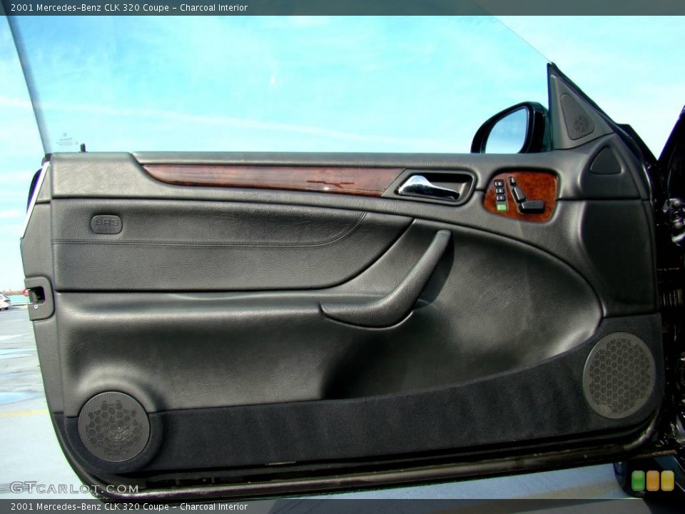 Charcoal Interior Door Panel for the 2001 Mercedes-Benz CLK 320 Coupe #44724787