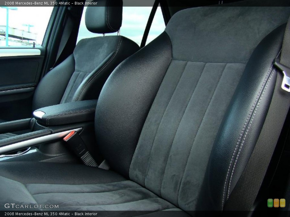 Black Interior Photo for the 2008 Mercedes-Benz ML 350 4Matic #44725196