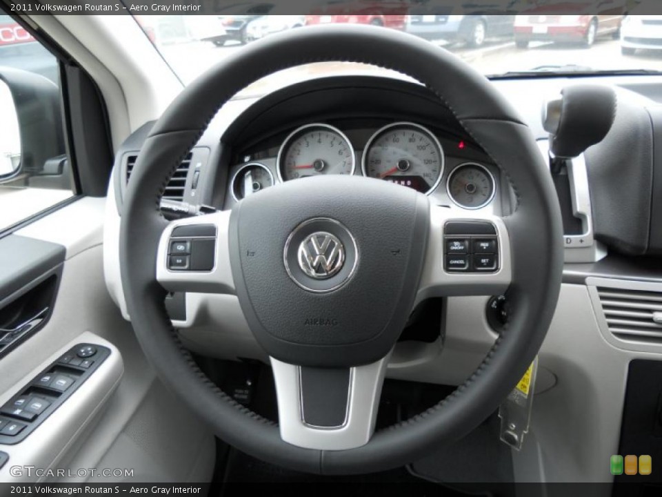 Aero Gray Interior Steering Wheel for the 2011 Volkswagen Routan S #44727905