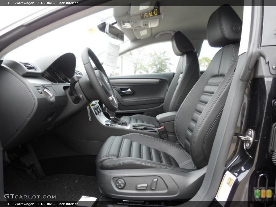 Black Interior Photo for the 2012 Volkswagen CC R-Line #44728357