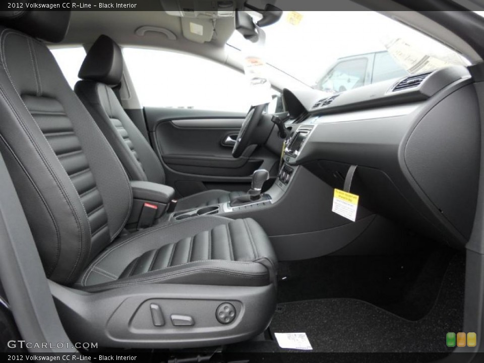 Black Interior Photo for the 2012 Volkswagen CC R-Line #44728385