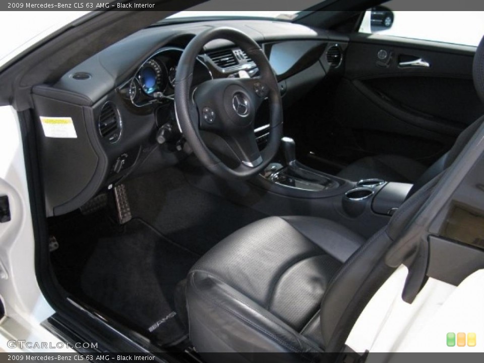 Black Interior Photo for the 2009 Mercedes-Benz CLS 63 AMG #44736823