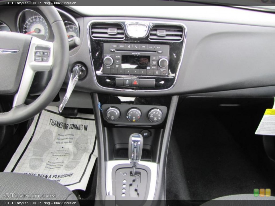 Black Interior Dashboard for the 2011 Chrysler 200 Touring #44737362