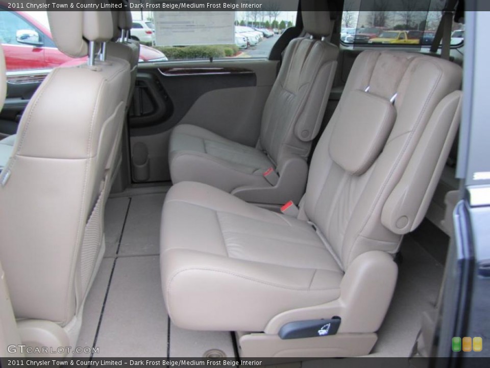 Dark Frost Beige/Medium Frost Beige Interior Photo for the 2011 Chrysler Town & Country Limited #44737534