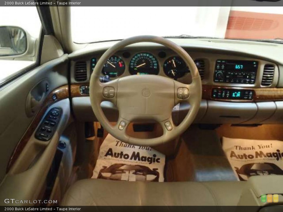Taupe Interior Dashboard for the 2000 Buick LeSabre Limited #44737606