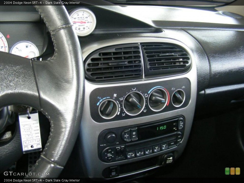 Dark Slate Gray Interior Controls for the 2004 Dodge Neon SRT-4 #44737986