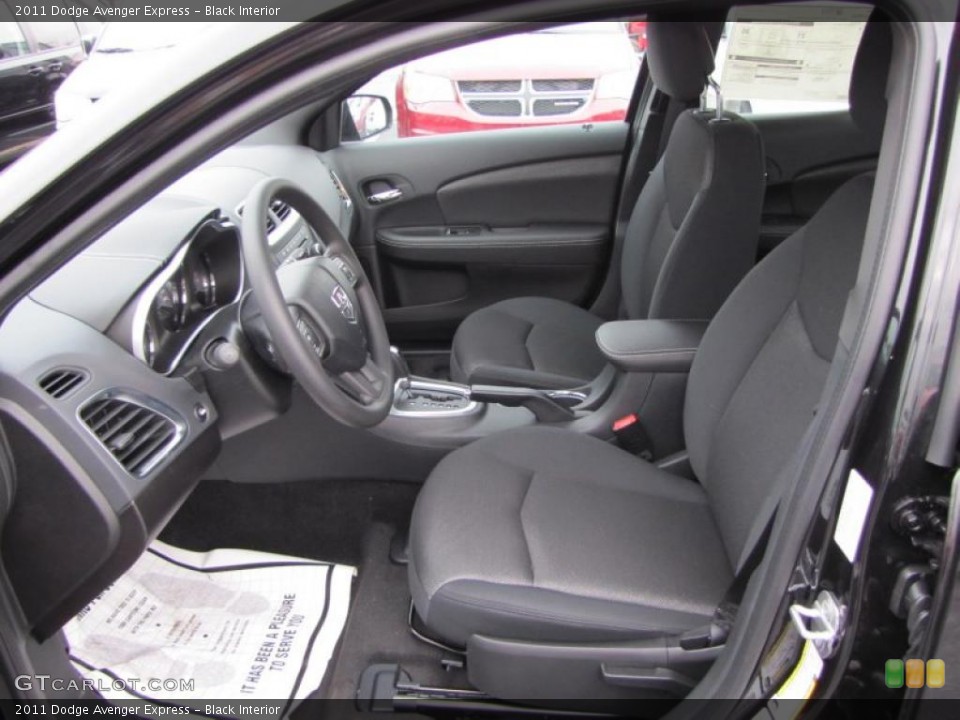 Black Interior Photo for the 2011 Dodge Avenger Express #44739370