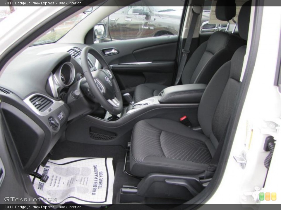 Black Interior Photo for the 2011 Dodge Journey Express #44740002