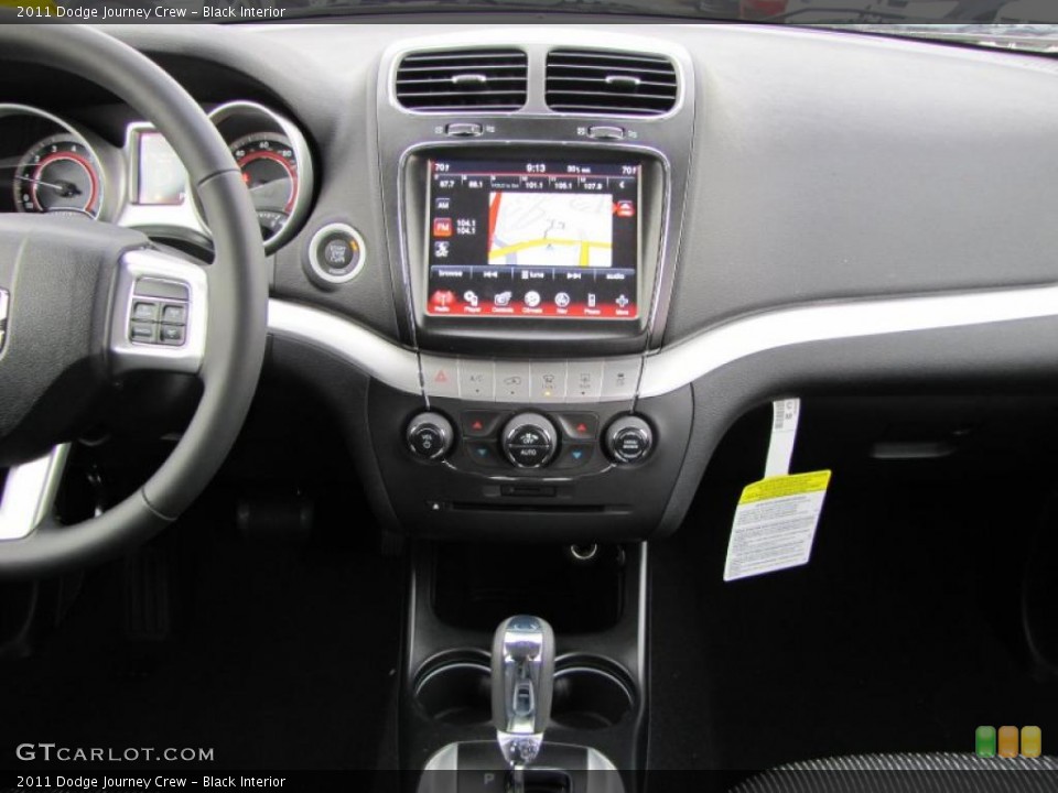 Black Interior Dashboard for the 2011 Dodge Journey Crew #44740471