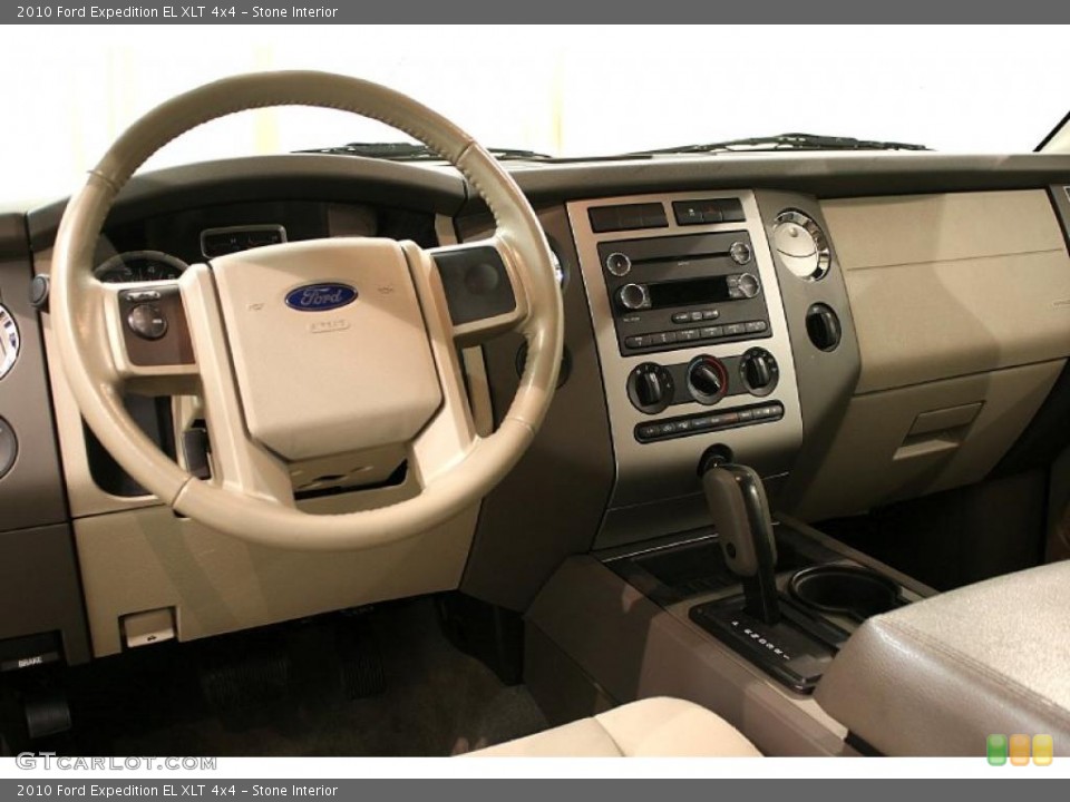 Stone Interior Dashboard for the 2010 Ford Expedition EL XLT 4x4 #44740791