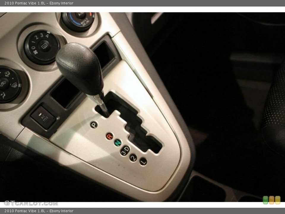 Ebony Interior Transmission for the 2010 Pontiac Vibe 1.8L #44741163