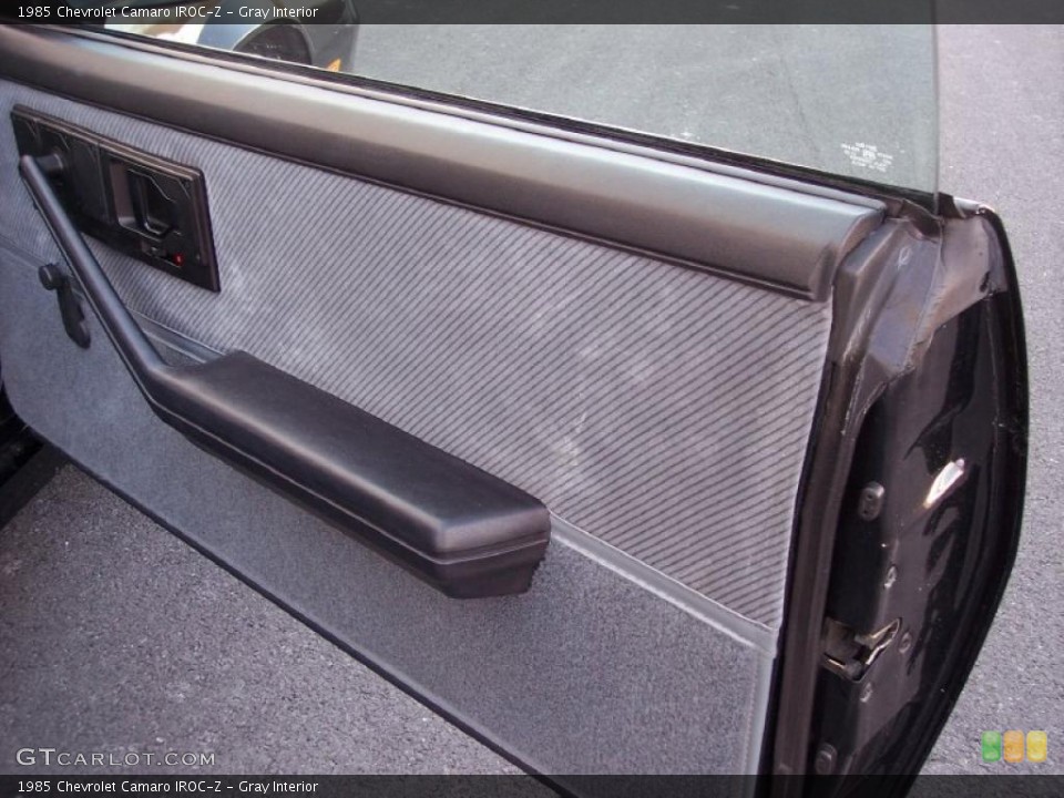 Gray Interior Door Panel for the 1985 Chevrolet Camaro IROC-Z #44741567