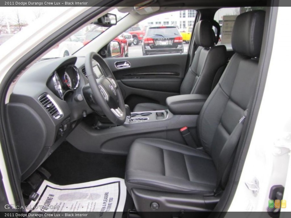Black Interior Photo for the 2011 Dodge Durango Crew Lux #44743263