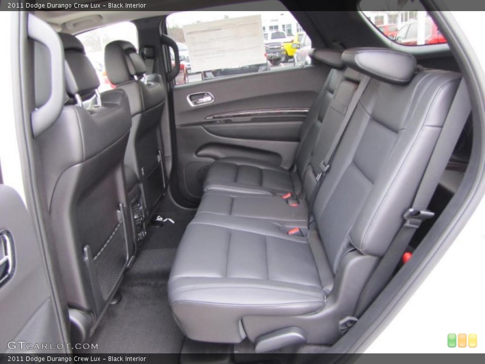 Black Interior Photo for the 2011 Dodge Durango Crew Lux #44743295