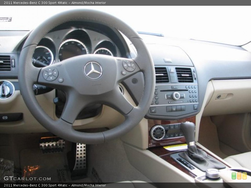 Almond/Mocha Interior Photo for the 2011 Mercedes-Benz C 300 Sport 4Matic #44743883