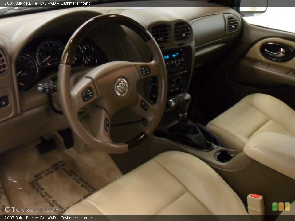 Cashmere Interior Prime Interior for the 2007 Buick Rainier CXL AWD #44743907