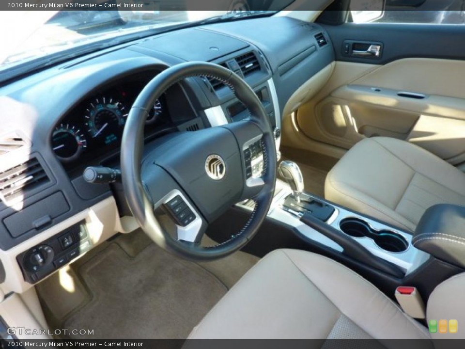 Camel Interior Prime Interior for the 2010 Mercury Milan V6 Premier #44744947
