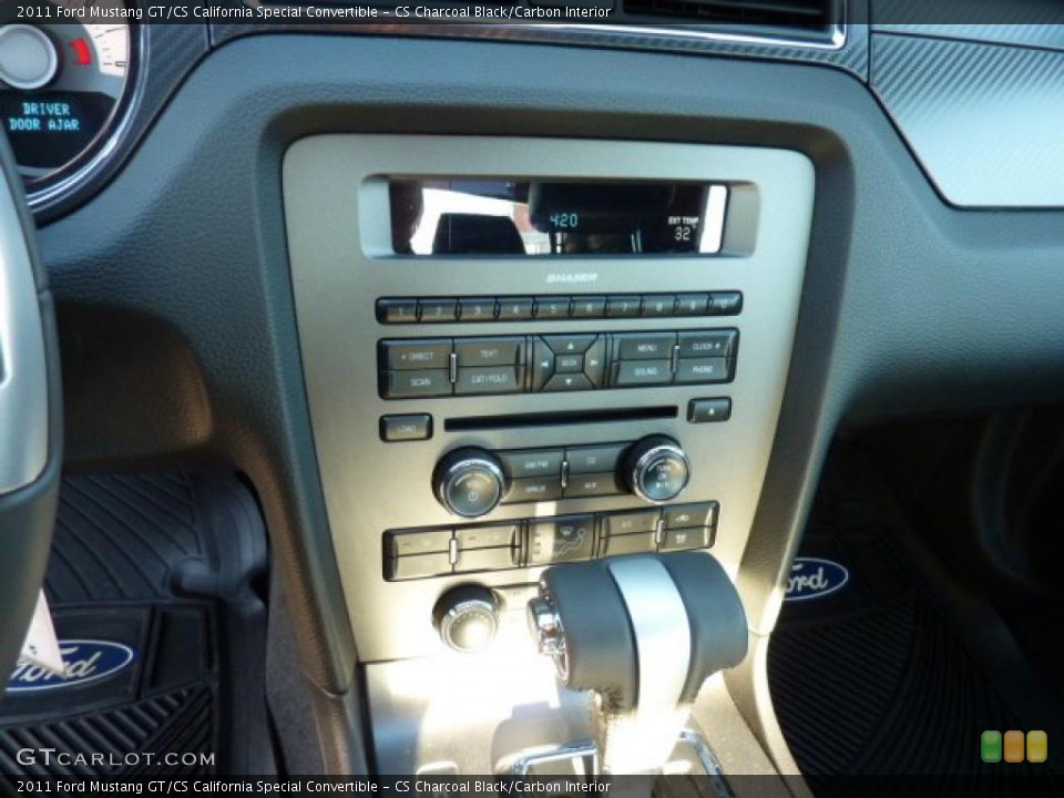 CS Charcoal Black/Carbon Interior Controls for the 2011 Ford Mustang GT/CS California Special Convertible #44745255