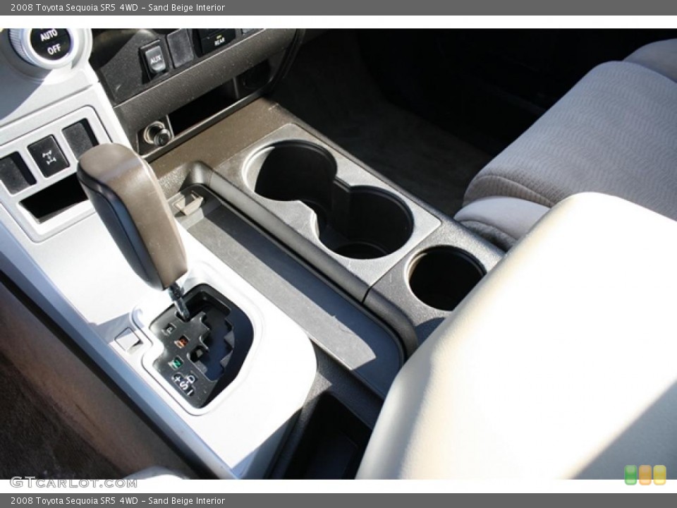 Sand Beige Interior Transmission for the 2008 Toyota Sequoia SR5 4WD #44750543