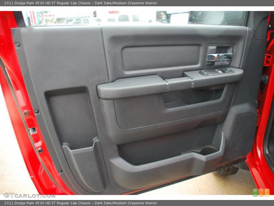 Dark Slate/Medium Graystone Interior Door Panel for the 2011 Dodge Ram 4500 HD ST Regular Cab Chassis #44750975