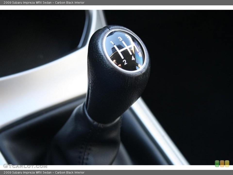 Carbon Black Interior Transmission for the 2009 Subaru Impreza WRX Sedan #44751615