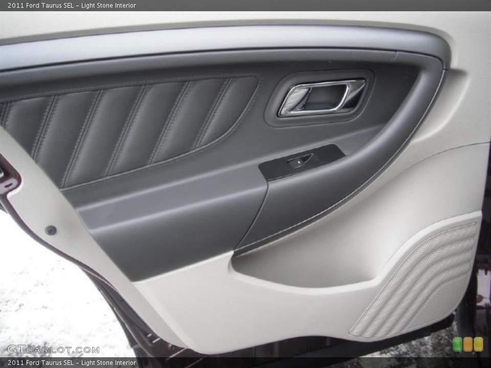 Light Stone Interior Door Panel for the 2011 Ford Taurus SEL #44757531