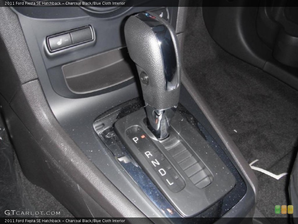 Charcoal Black/Blue Cloth Interior Transmission for the 2011 Ford Fiesta SE Hatchback #44757895