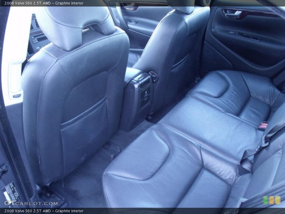 Graphite Interior Photo for the 2008 Volvo S60 2.5T AWD #44759671