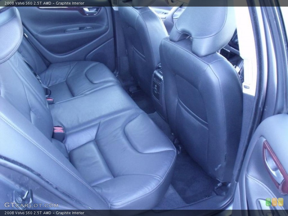 Graphite Interior Photo for the 2008 Volvo S60 2.5T AWD #44759691