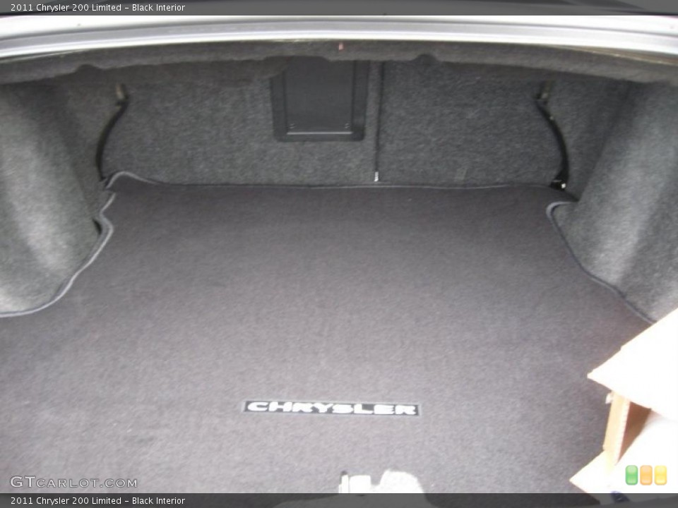 Black Interior Trunk for the 2011 Chrysler 200 Limited #44759831
