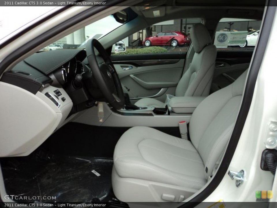 Light Titanium/Ebony Interior Photo for the 2011 Cadillac CTS 3.0 Sedan #44763470