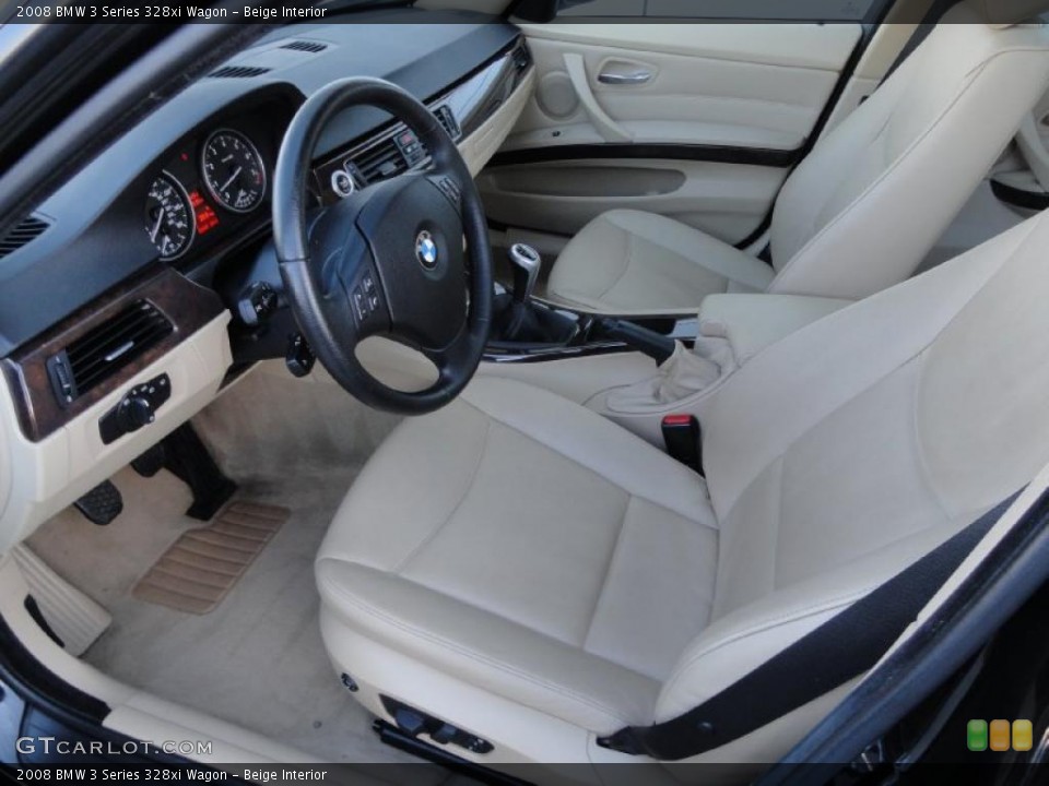 Beige Interior Photo for the 2008 BMW 3 Series 328xi Wagon #44765496