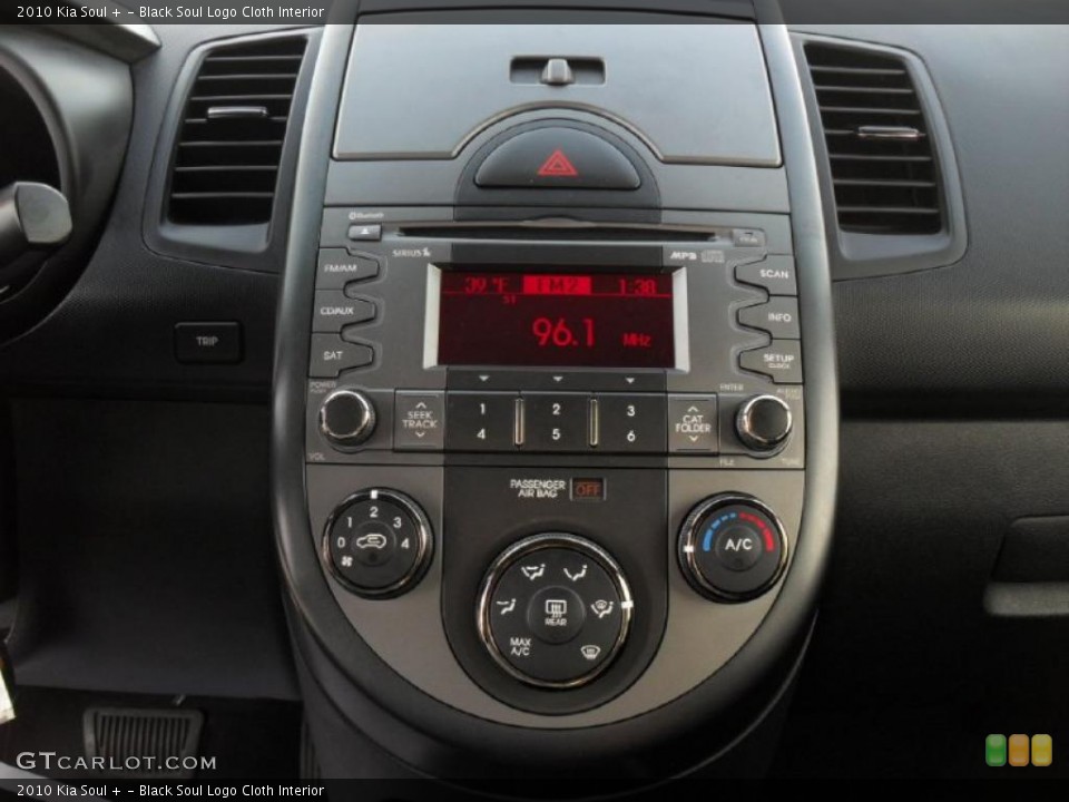 Black Soul Logo Cloth Interior Controls for the 2010 Kia Soul + #44766164