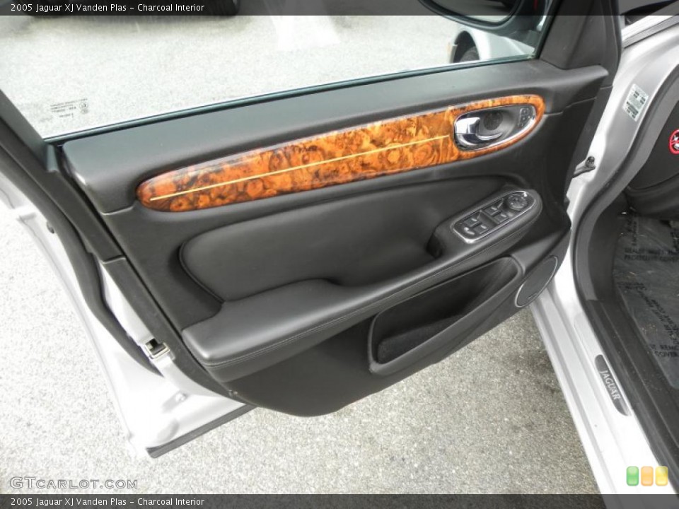 Charcoal Interior Door Panel for the 2005 Jaguar XJ Vanden Plas #44766693