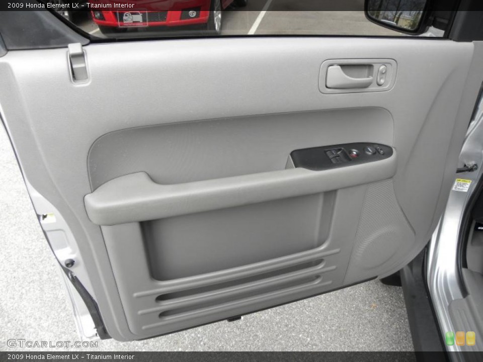 Titanium Interior Door Panel for the 2009 Honda Element LX #44769021
