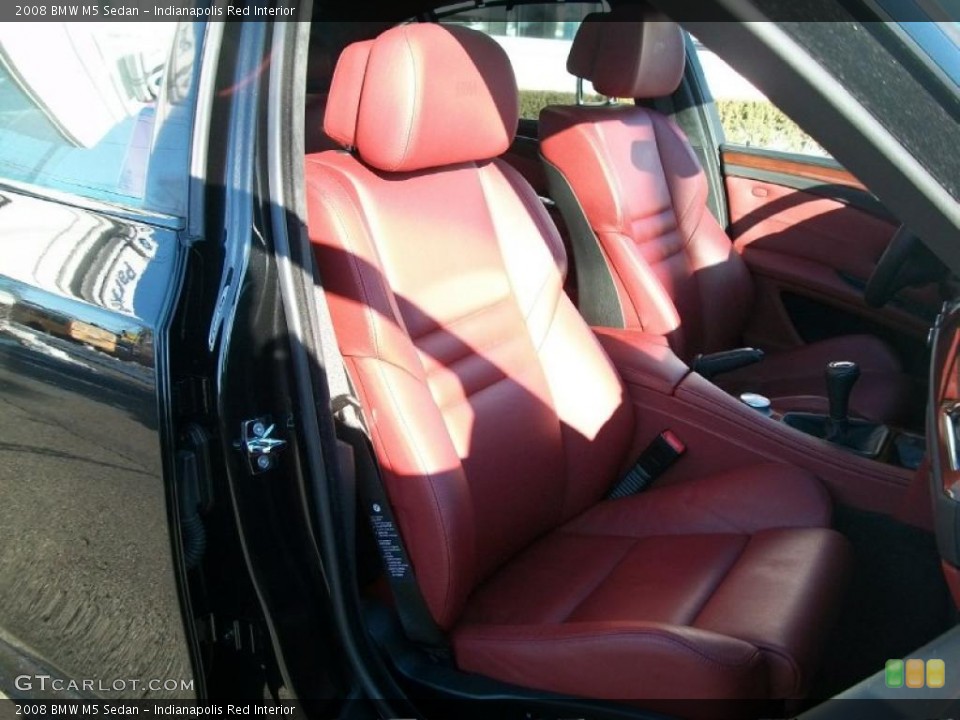 Indianapolis Red Interior Photo for the 2008 BMW M5 Sedan #44770164