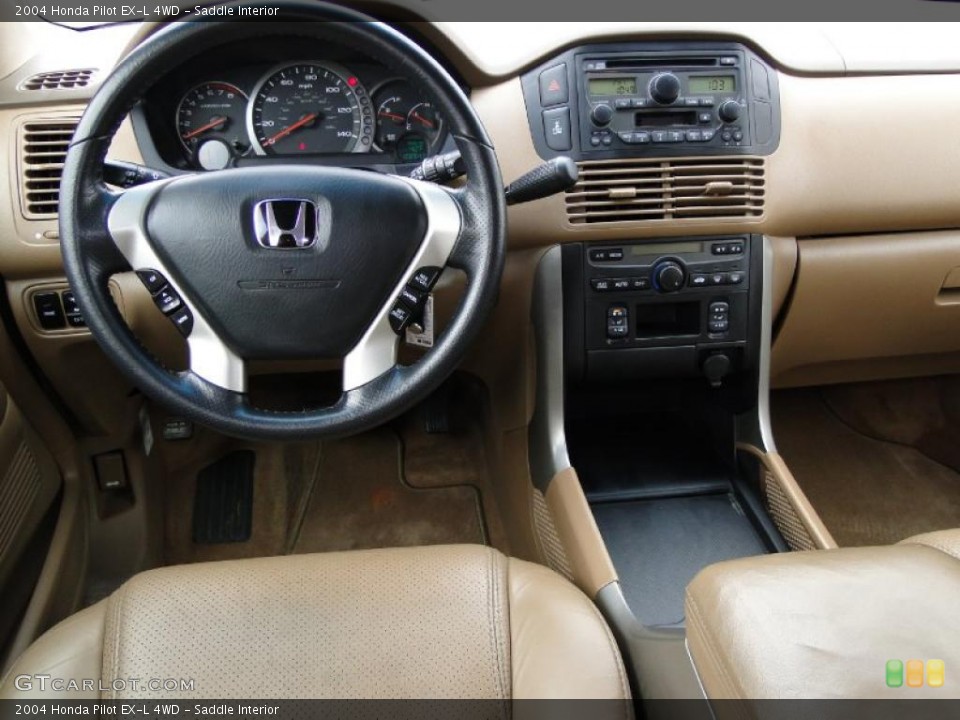 Saddle Interior Dashboard for the 2004 Honda Pilot EX-L 4WD #44775249