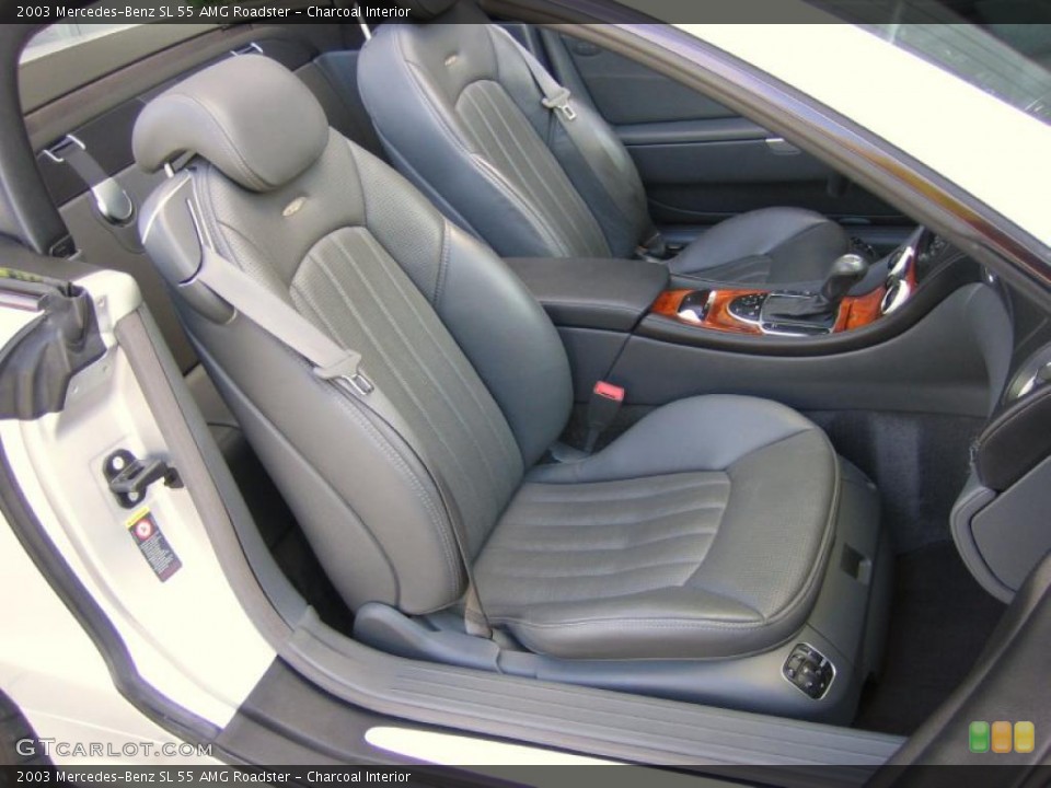 Charcoal Interior Photo for the 2003 Mercedes-Benz SL 55 AMG Roadster #44775285