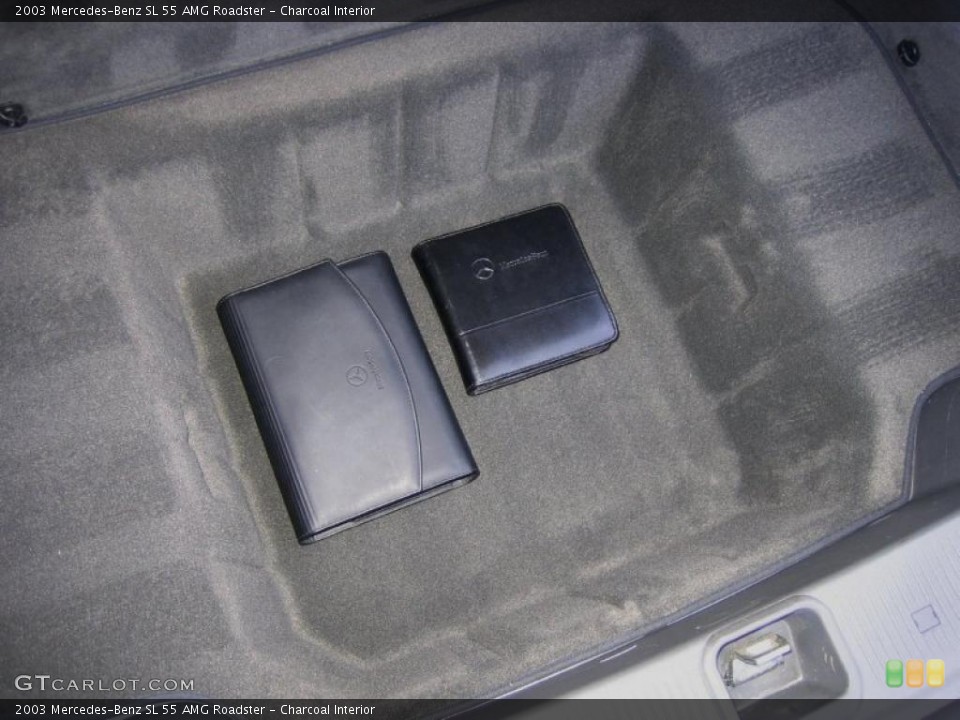 Charcoal Interior Trunk for the 2003 Mercedes-Benz SL 55 AMG Roadster #44775613