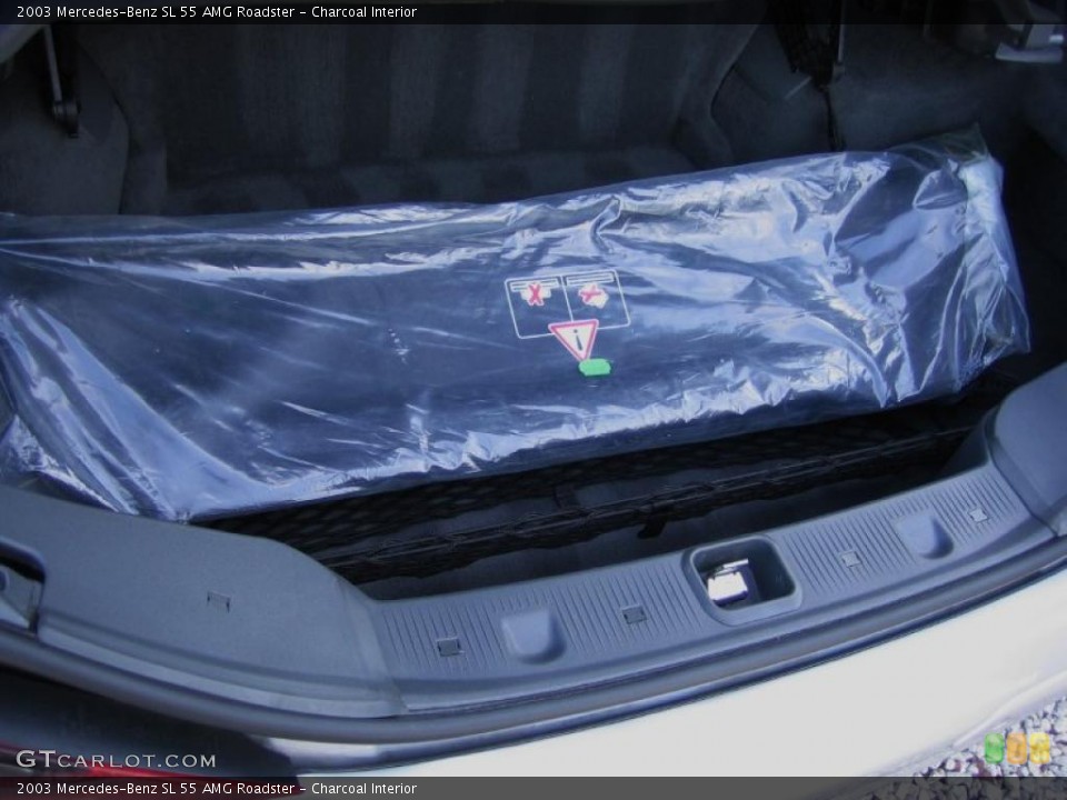 Charcoal Interior Trunk for the 2003 Mercedes-Benz SL 55 AMG Roadster #44775653