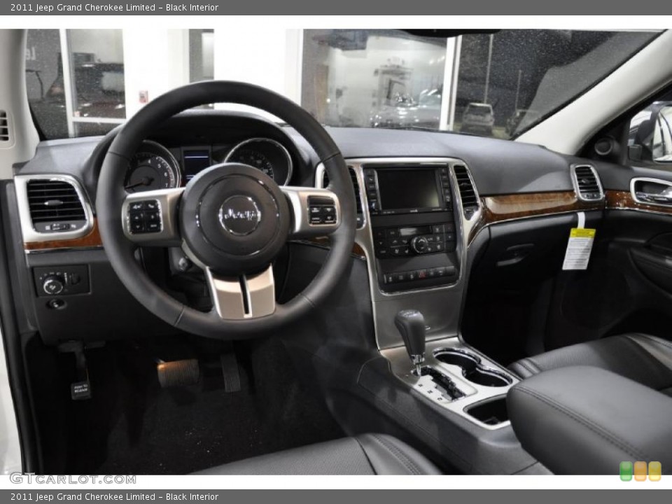 Black Interior Dashboard for the 2011 Jeep Grand Cherokee Limited #44776443