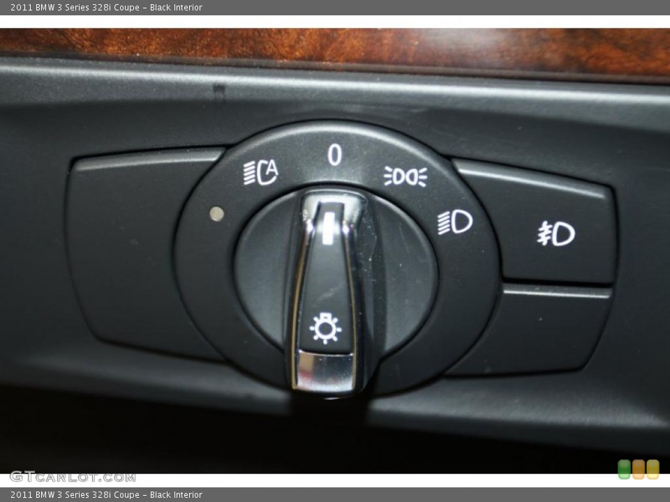 Black Interior Controls for the 2011 BMW 3 Series 328i Coupe #44776933